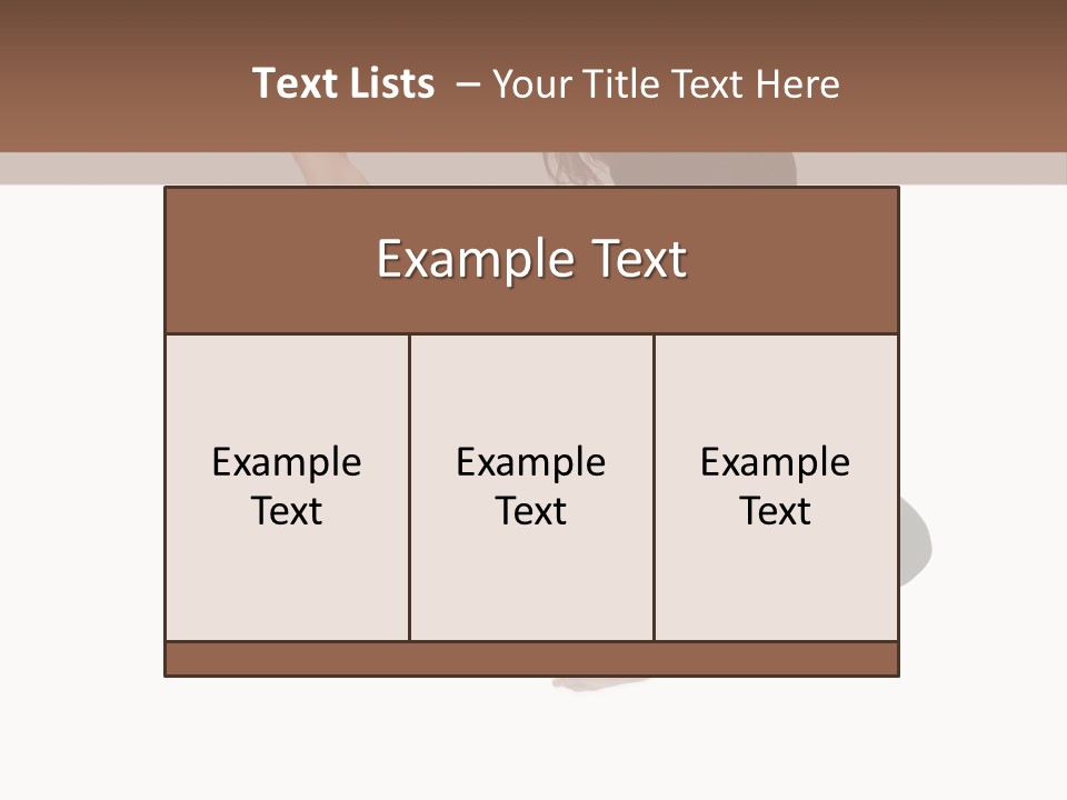 Fitness Beautiful Leap PowerPoint Template