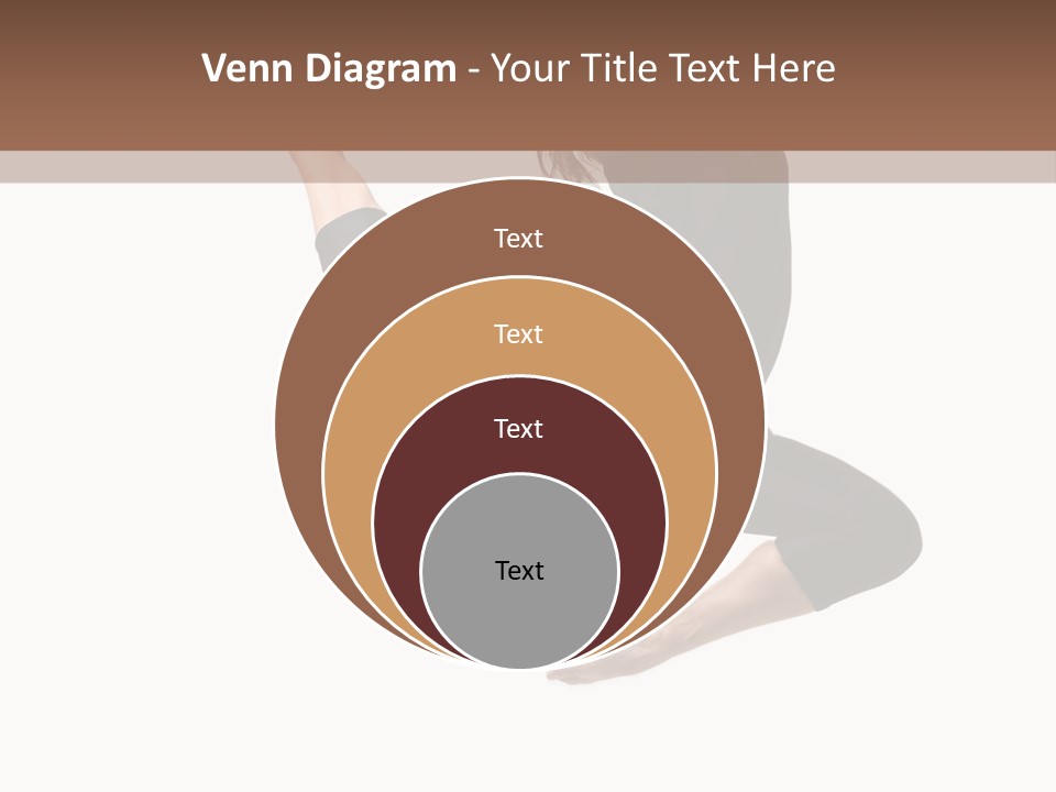 Fitness Beautiful Leap PowerPoint Template