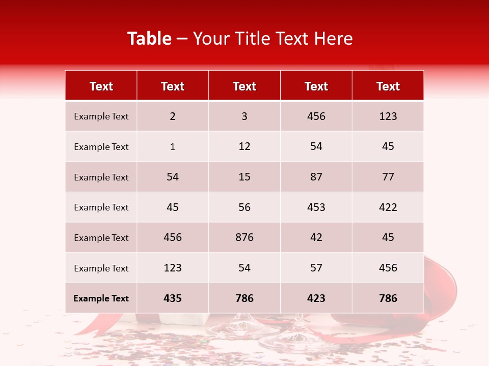 Happy Love Room PowerPoint Template