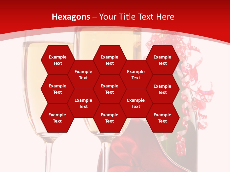 Background Valentine Red PowerPoint Template