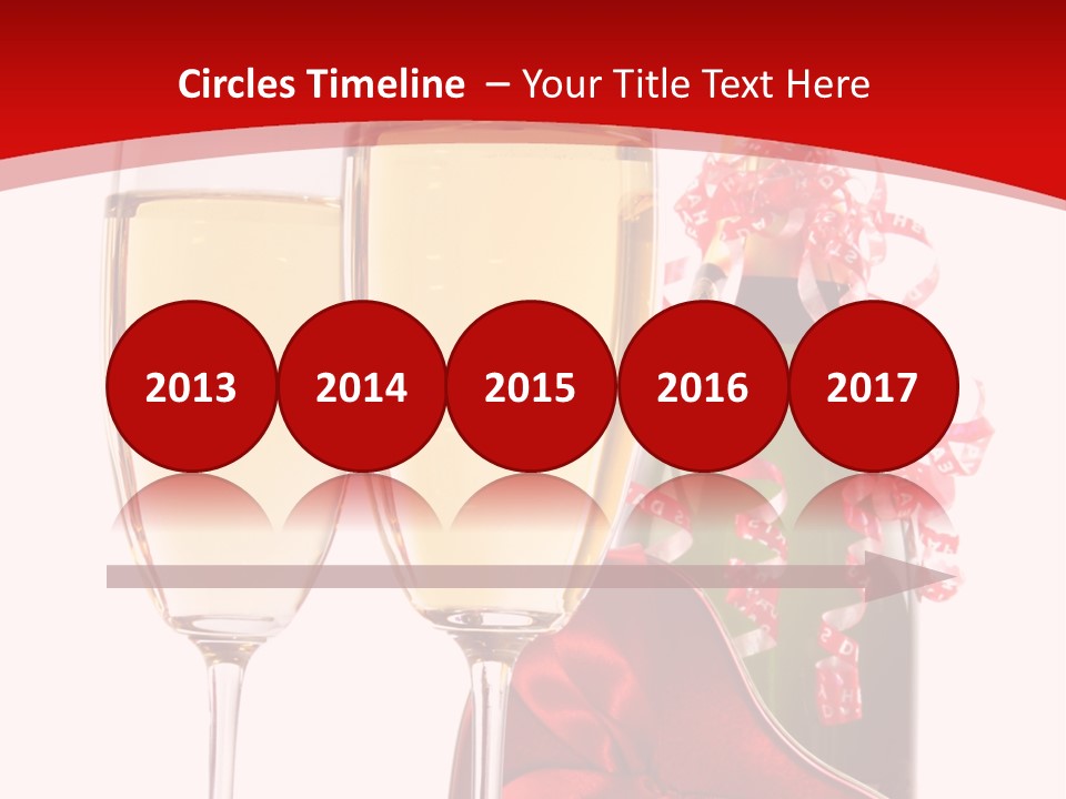 Background Valentine Red PowerPoint Template