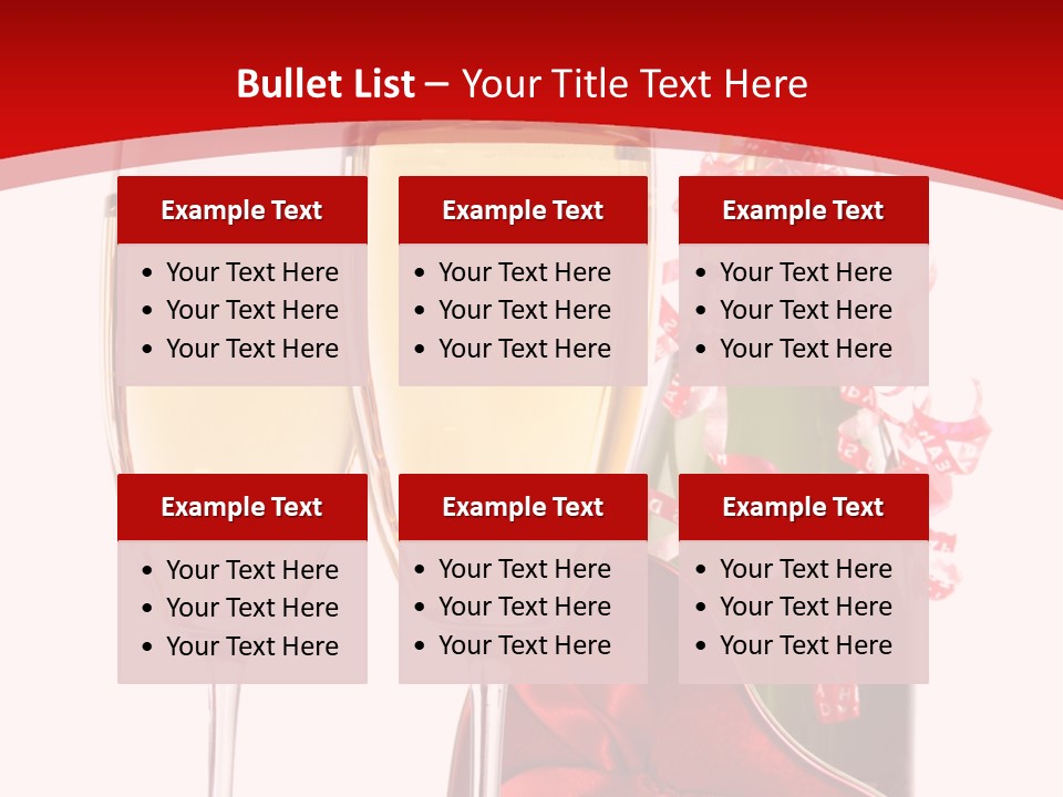 Background Valentine Red PowerPoint Template