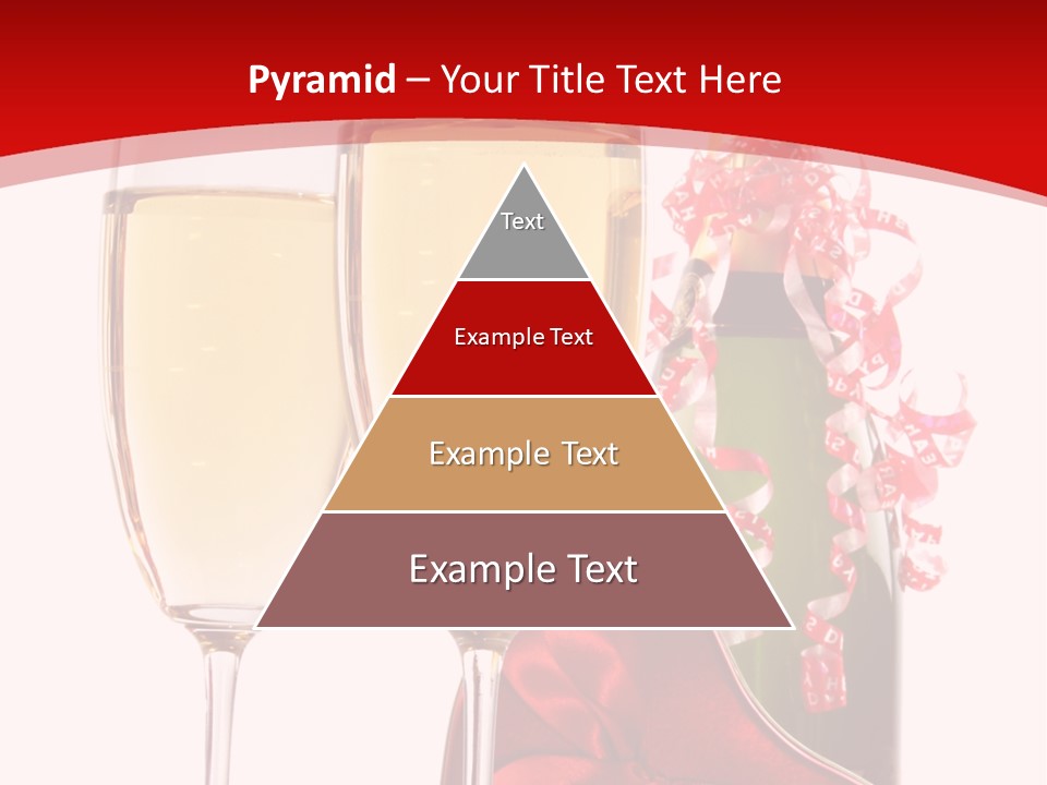 Background Valentine Red PowerPoint Template