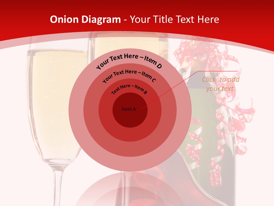 Background Valentine Red PowerPoint Template