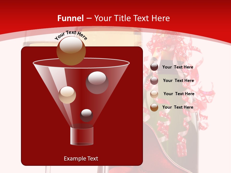 Background Valentine Red PowerPoint Template