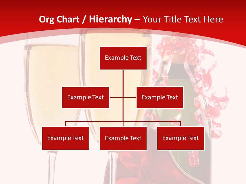 Background Valentine Red PowerPoint Template