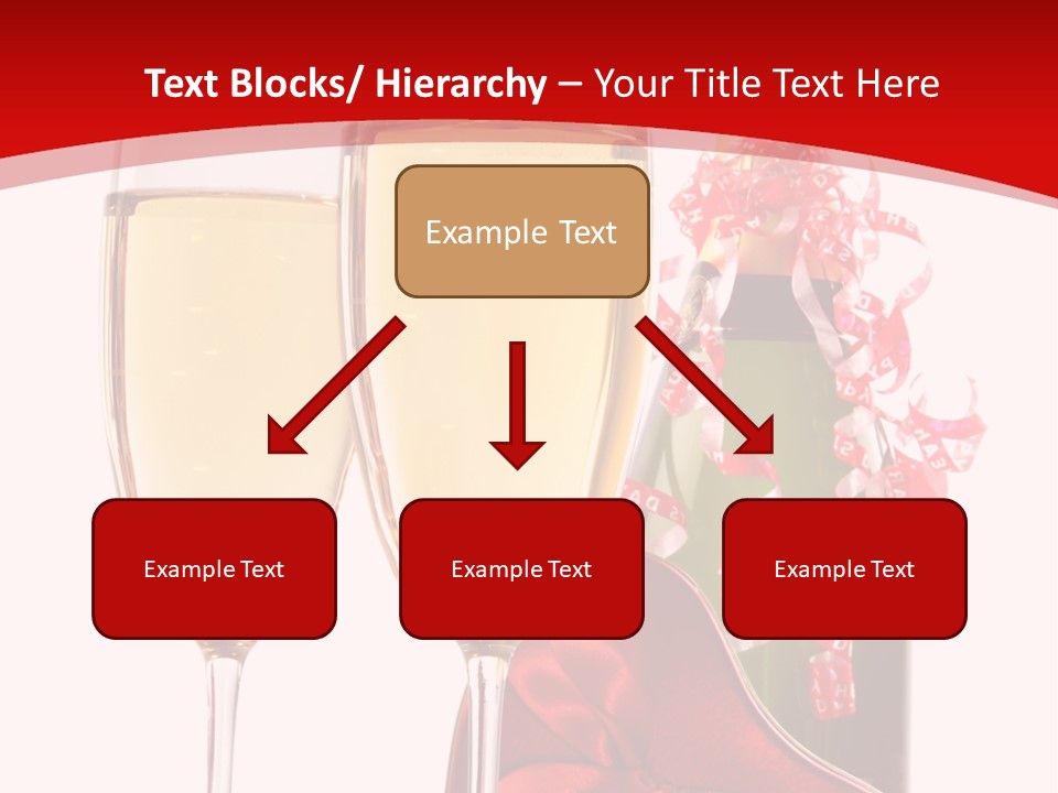 Background Valentine Red PowerPoint Template