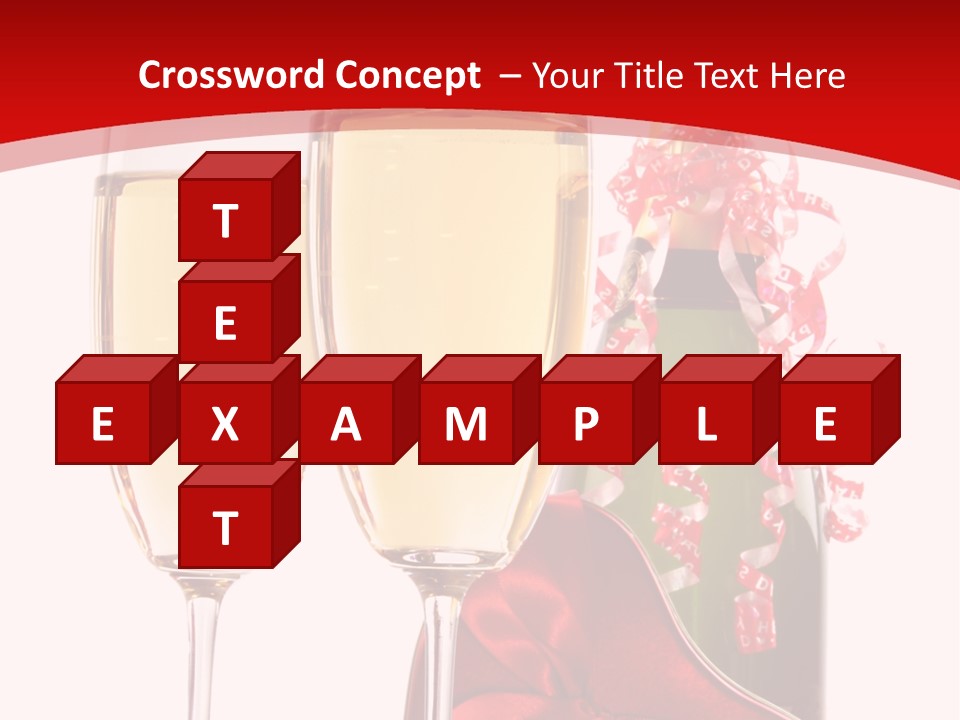 Background Valentine Red PowerPoint Template