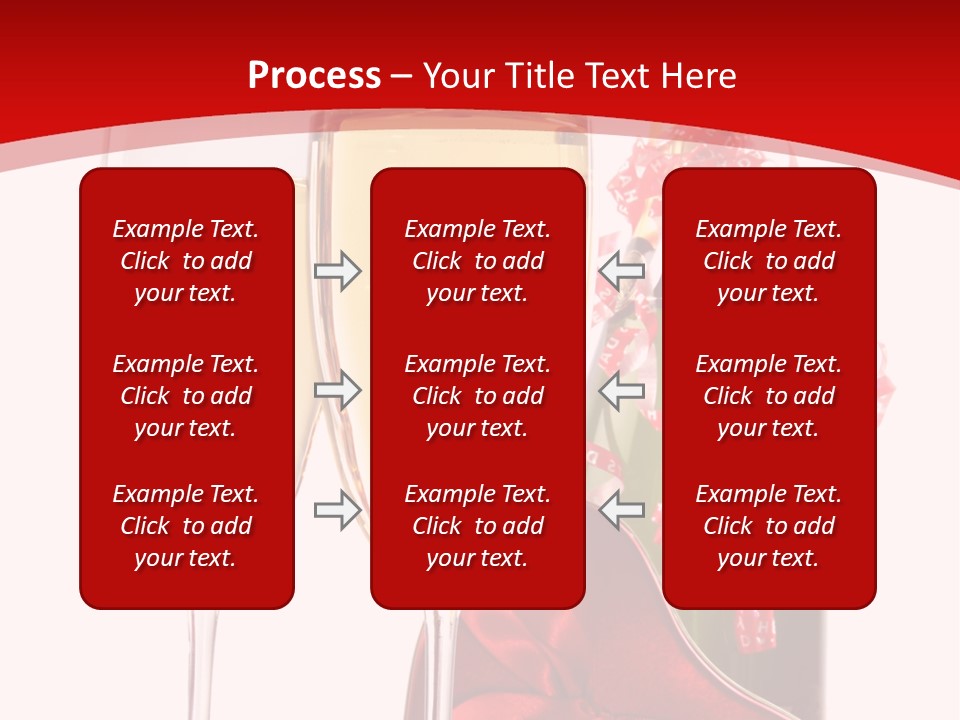Background Valentine Red PowerPoint Template