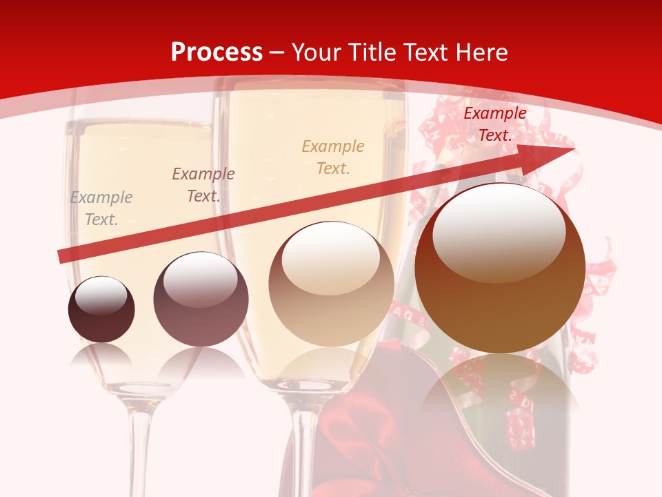 Background Valentine Red PowerPoint Template