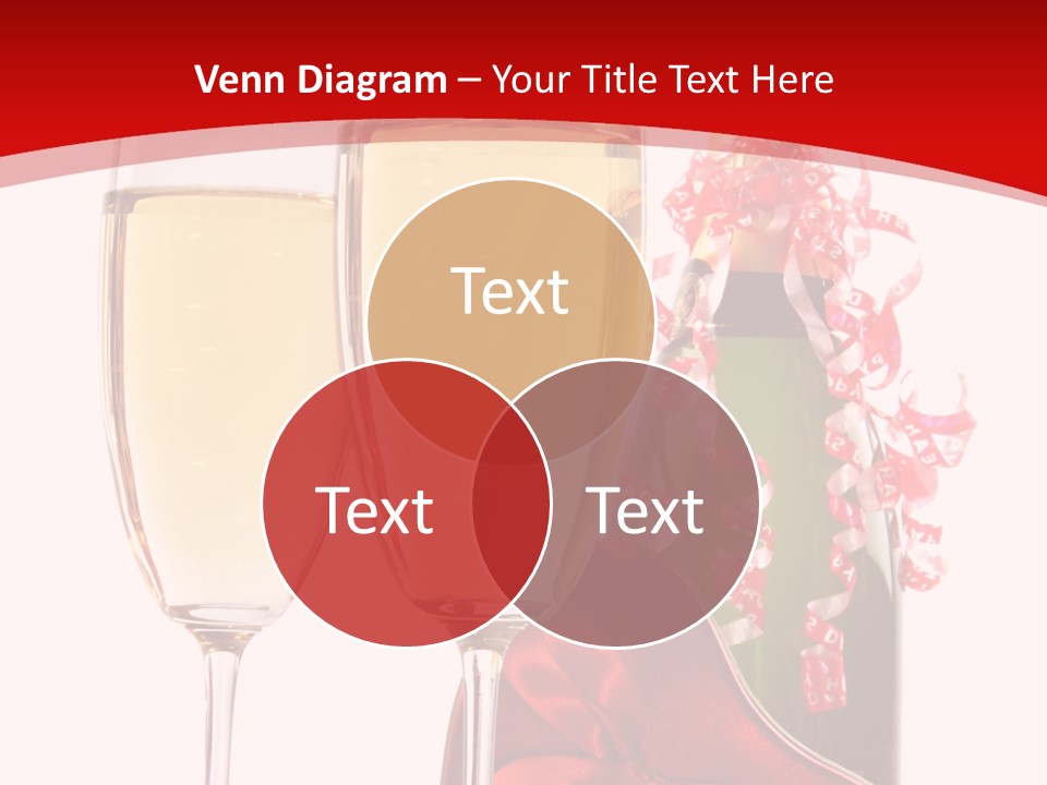 Background Valentine Red PowerPoint Template