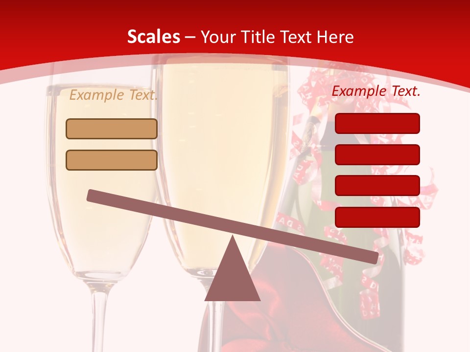 Background Valentine Red PowerPoint Template