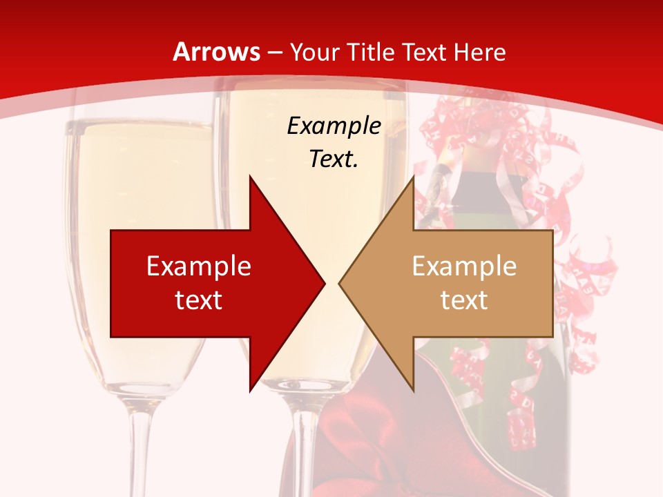 Background Valentine Red PowerPoint Template