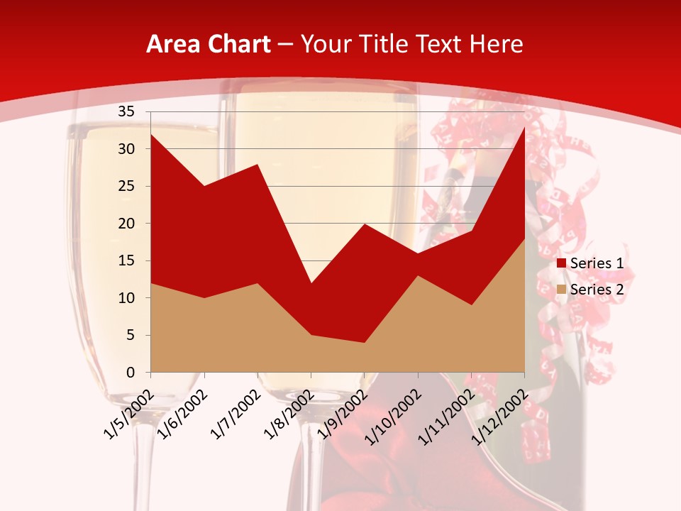 Background Valentine Red PowerPoint Template