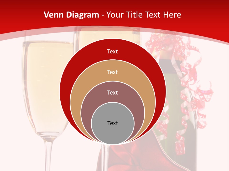 Background Valentine Red PowerPoint Template