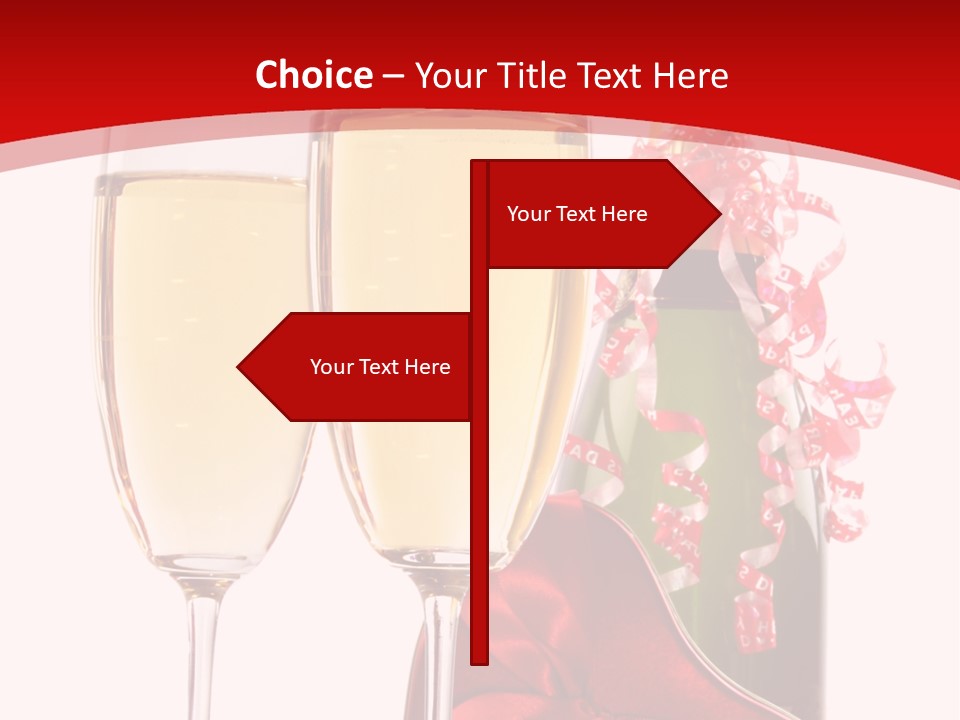 Background Valentine Red PowerPoint Template