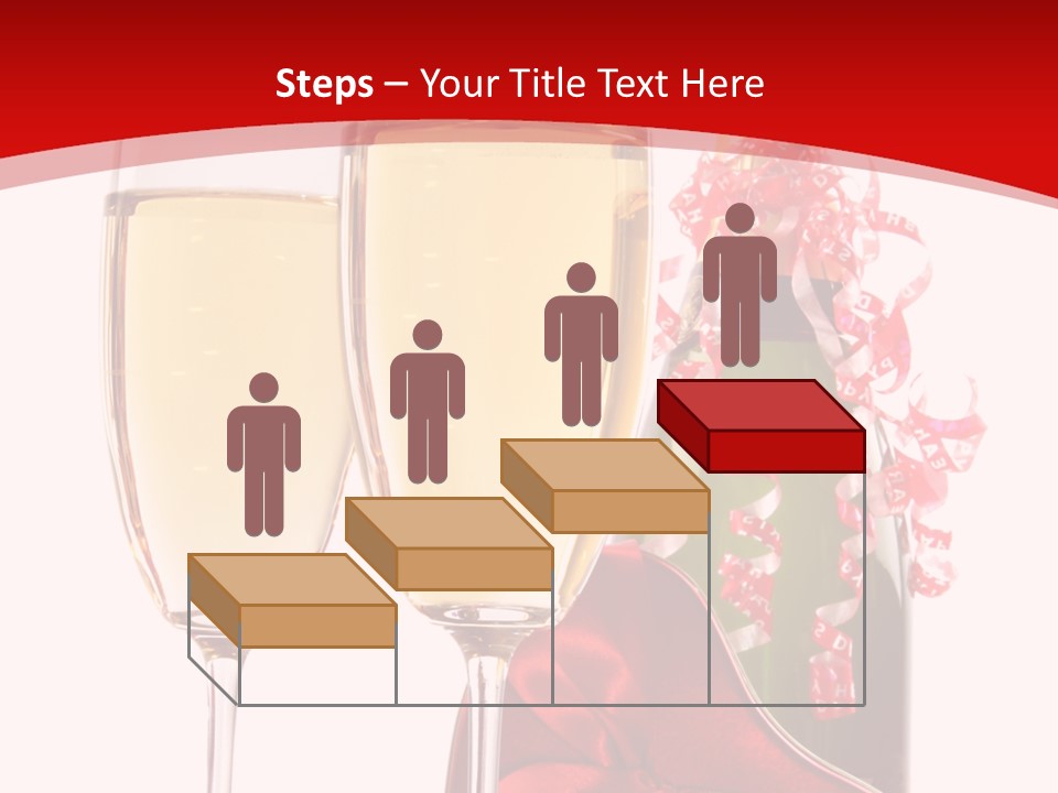 Background Valentine Red PowerPoint Template