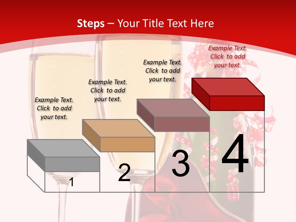 Background Valentine Red PowerPoint Template