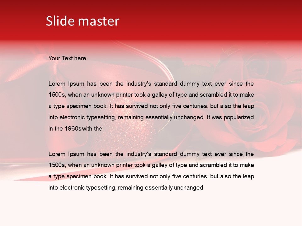 Celebration Shiny Present PowerPoint Template