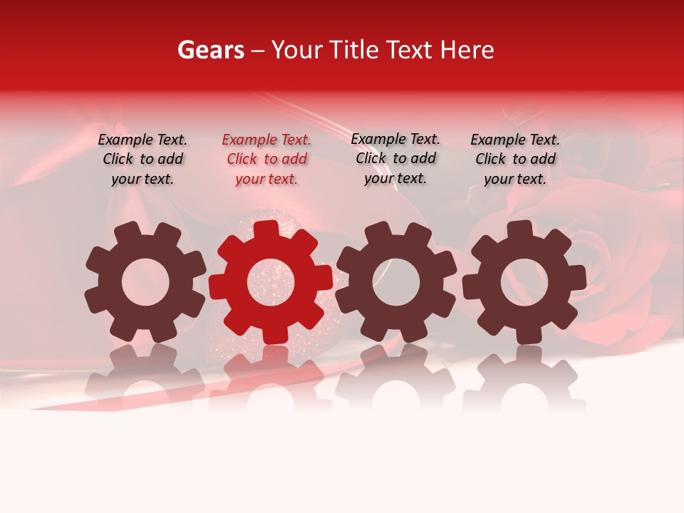 Celebration Shiny Present PowerPoint Template