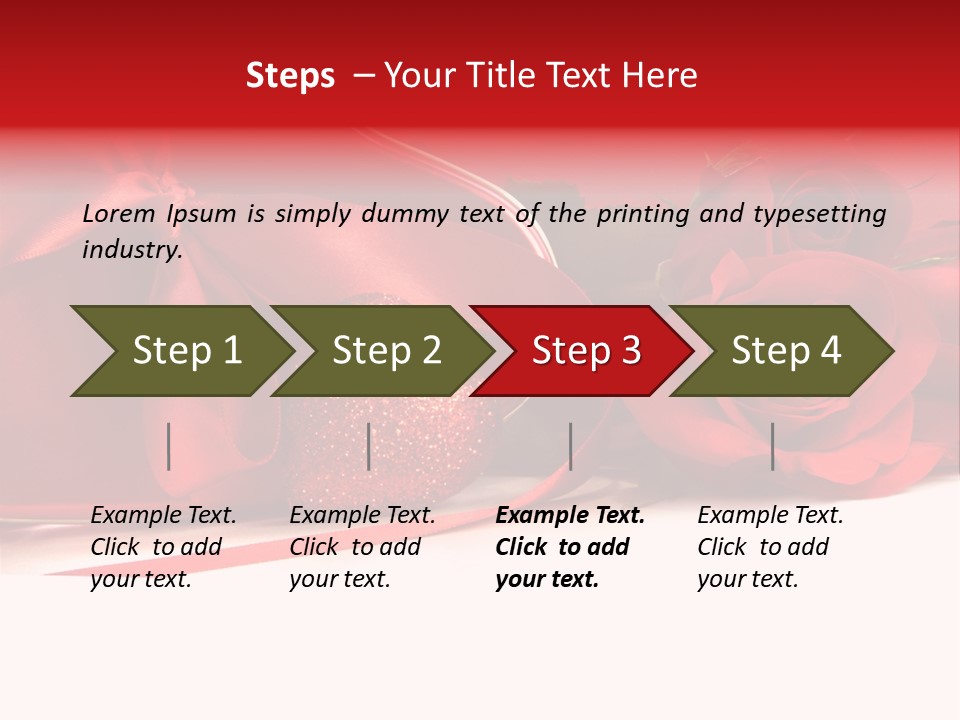 Celebration Shiny Present PowerPoint Template