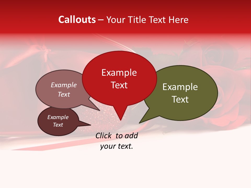 Celebration Shiny Present PowerPoint Template