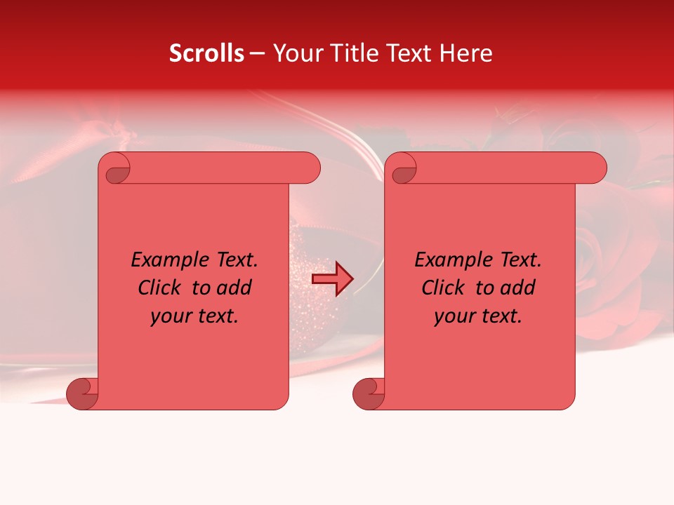 Celebration Shiny Present PowerPoint Template