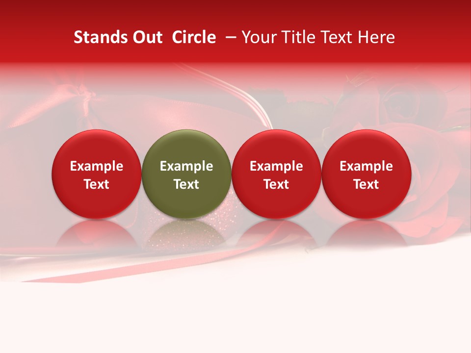 Celebration Shiny Present PowerPoint Template