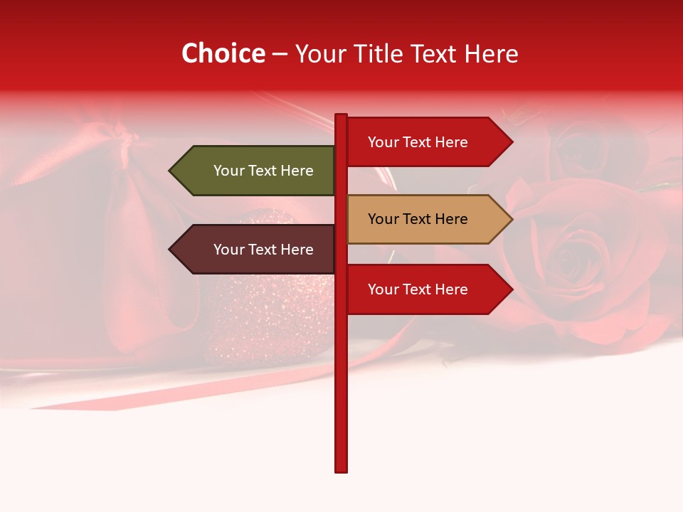 Celebration Shiny Present PowerPoint Template