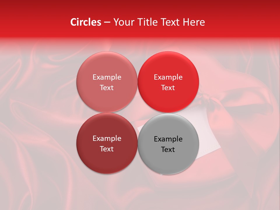 Romance Red Concepts PowerPoint Template