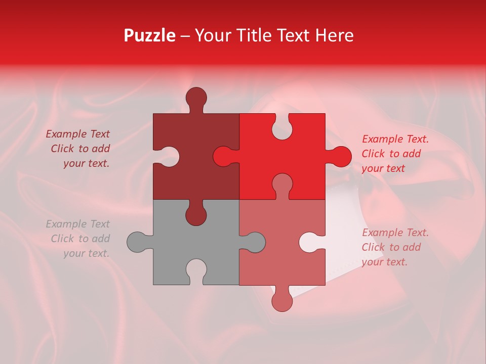 Romance Red Concepts PowerPoint Template