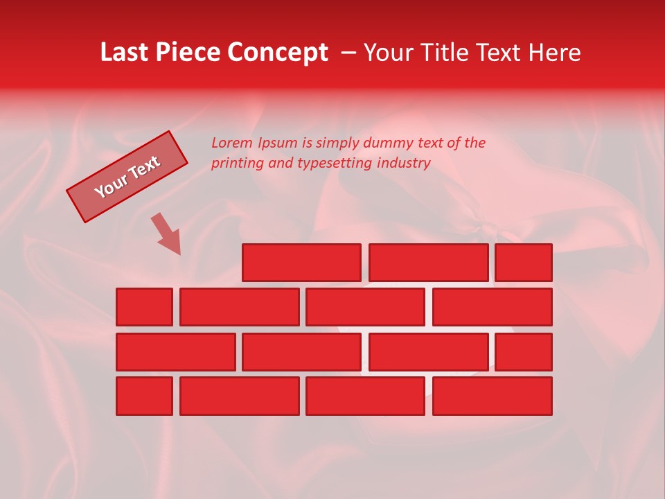 Romance Red Concepts PowerPoint Template