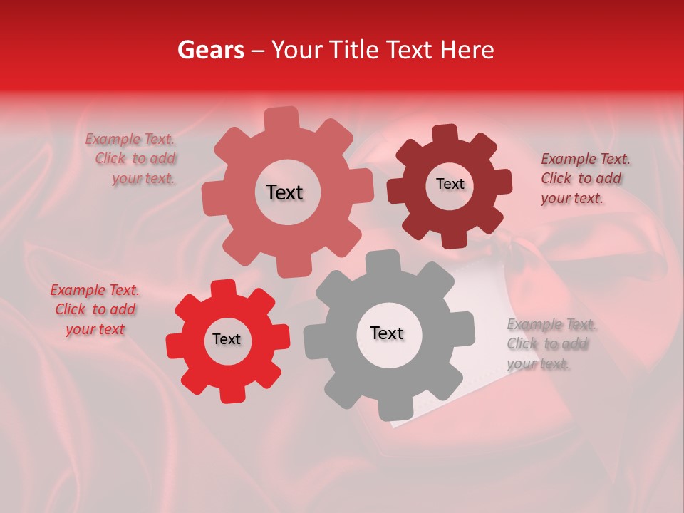 Romance Red Concepts PowerPoint Template