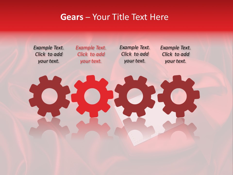 Romance Red Concepts PowerPoint Template