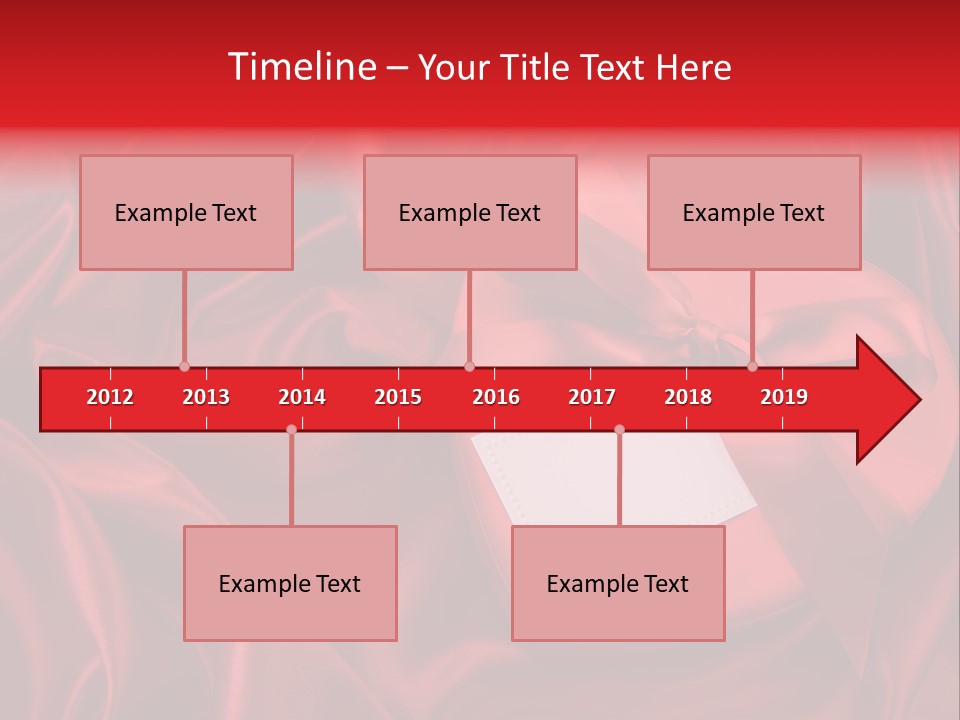 Romance Red Concepts PowerPoint Template