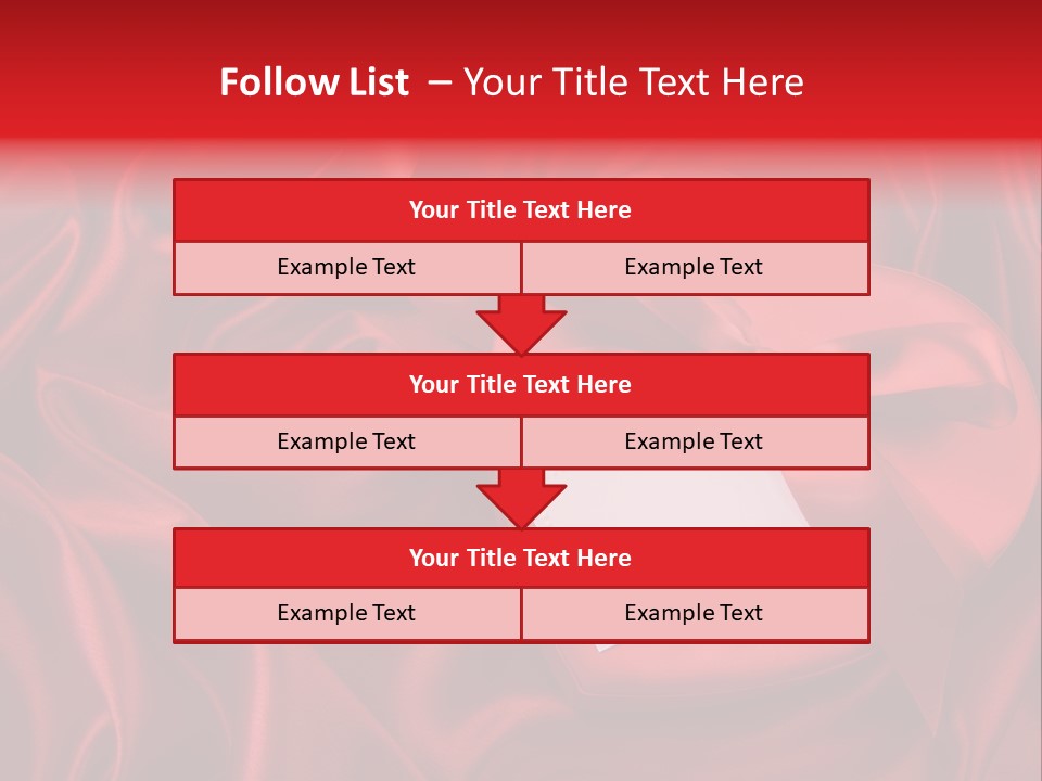 Romance Red Concepts PowerPoint Template
