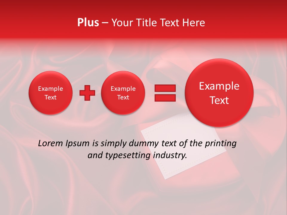 Romance Red Concepts PowerPoint Template