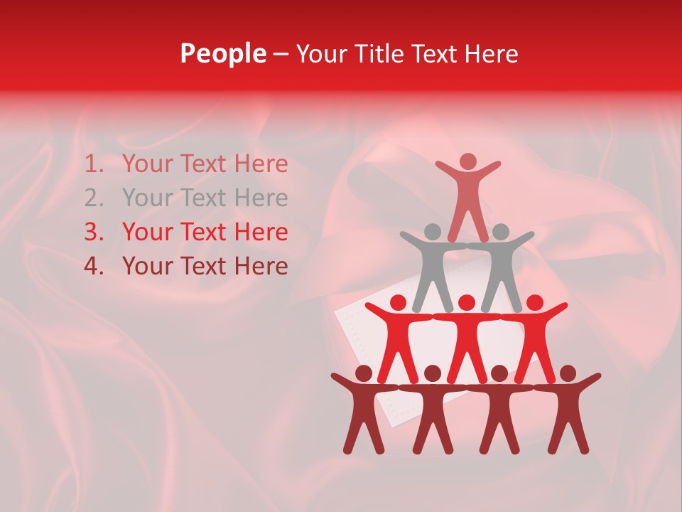 Romance Red Concepts PowerPoint Template
