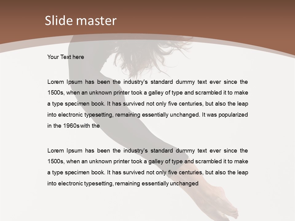 Balance Agility Elegance PowerPoint Template