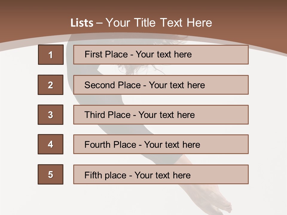 Balance Agility Elegance PowerPoint Template
