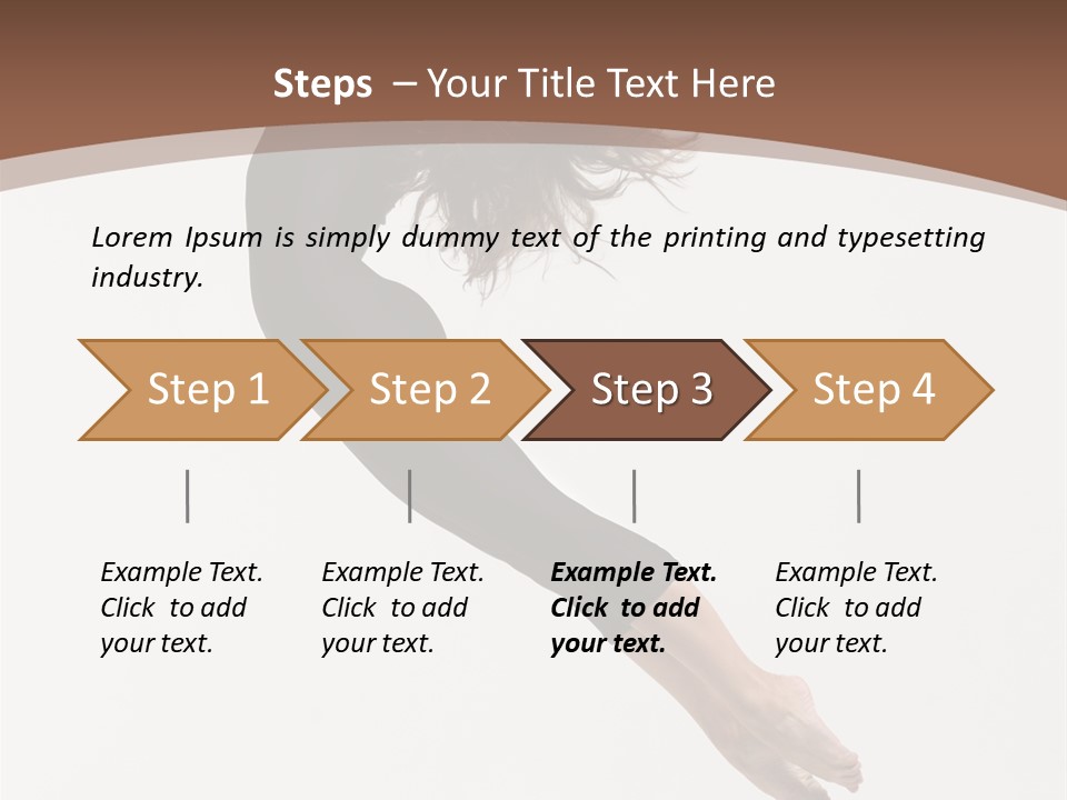 Balance Agility Elegance PowerPoint Template