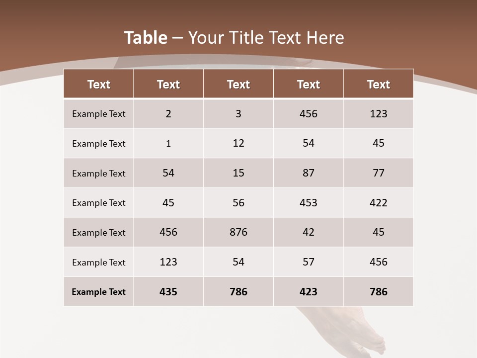 Balance Agility Elegance PowerPoint Template
