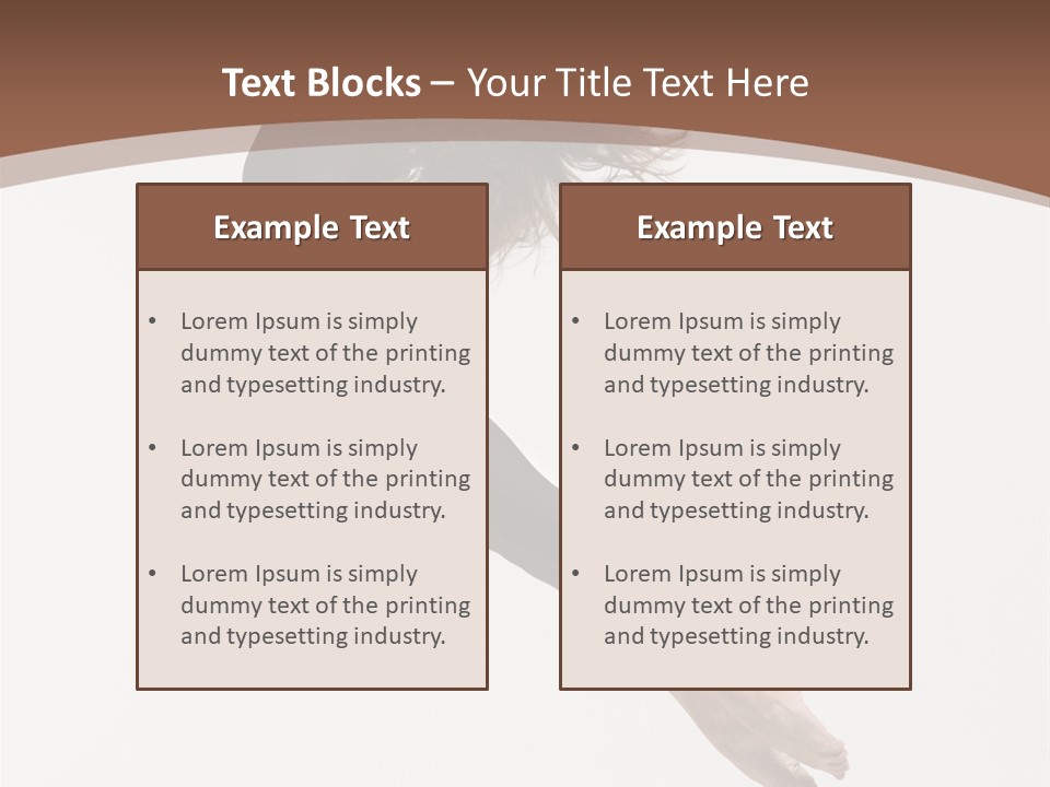 Balance Agility Elegance PowerPoint Template
