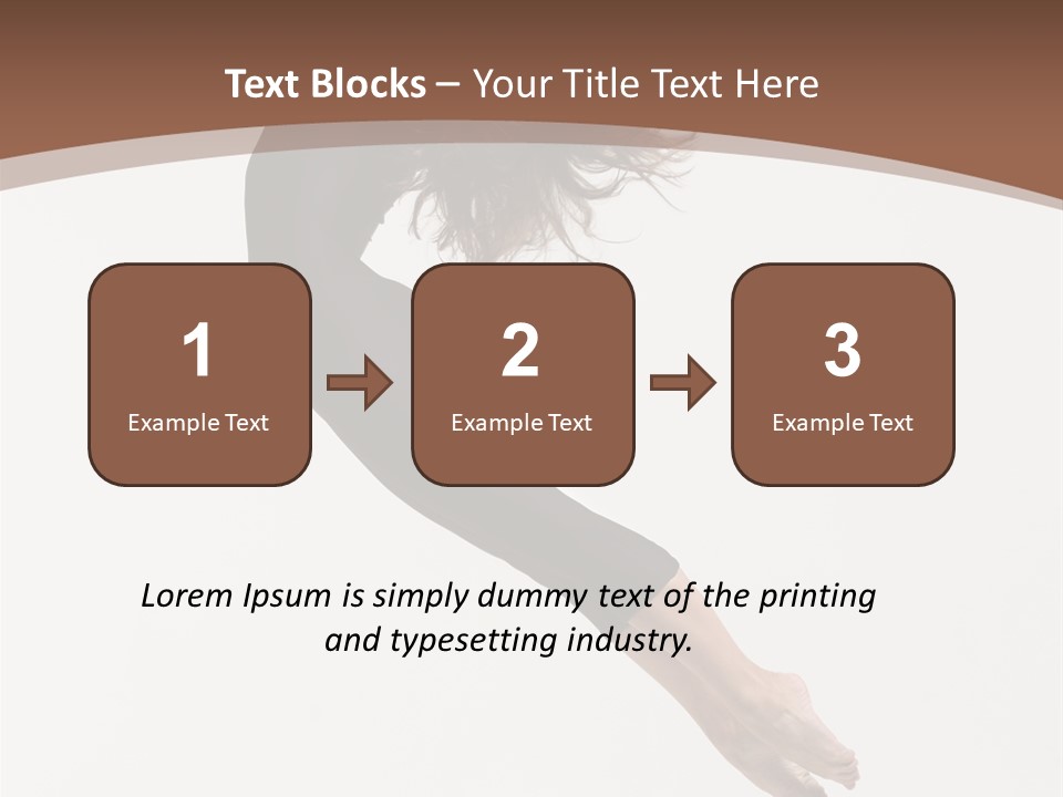 Balance Agility Elegance PowerPoint Template