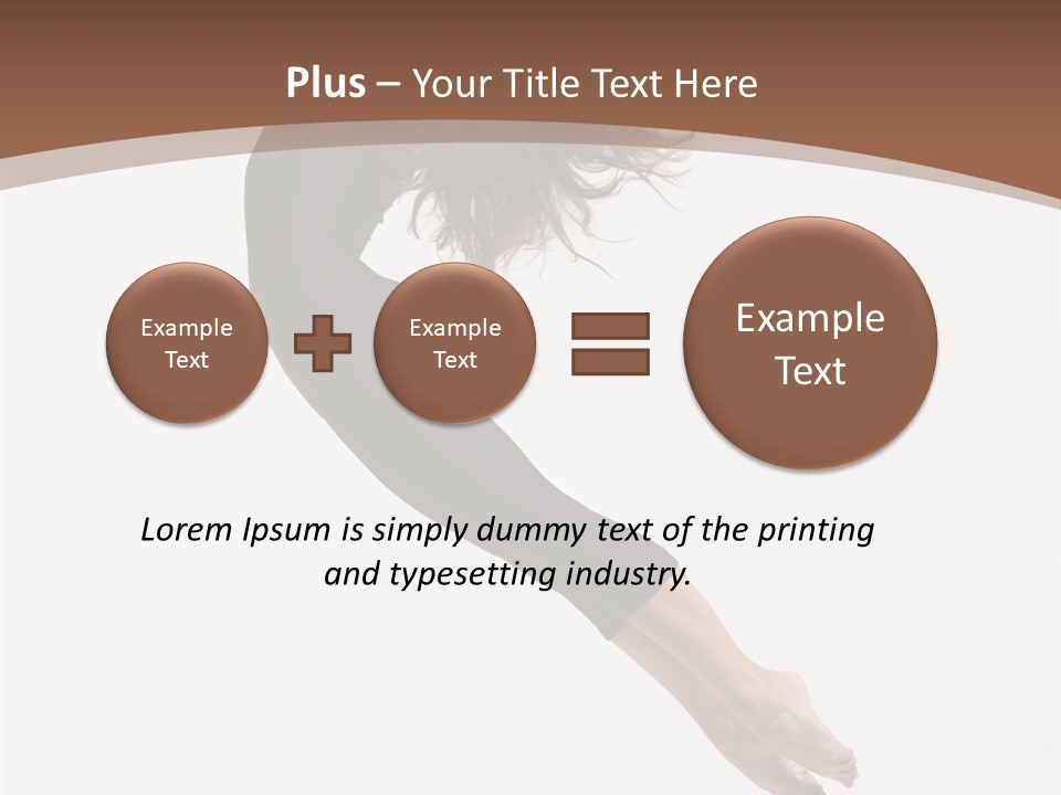 Balance Agility Elegance PowerPoint Template