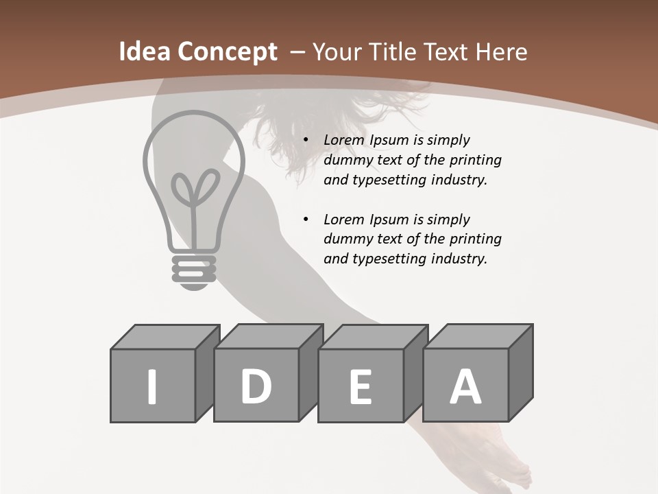 Balance Agility Elegance PowerPoint Template