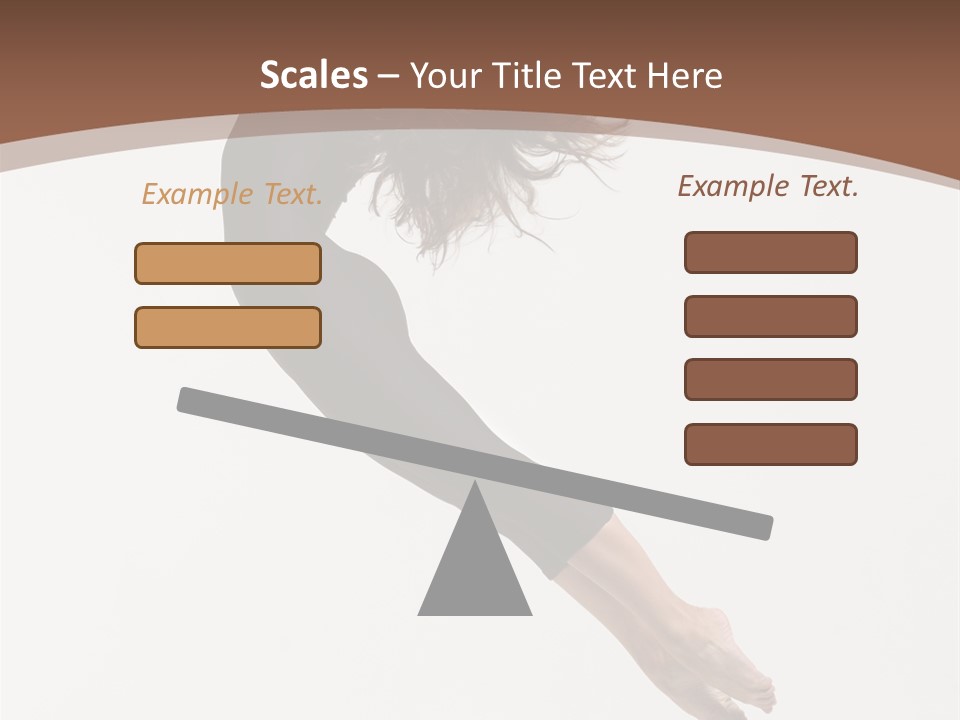Balance Agility Elegance PowerPoint Template