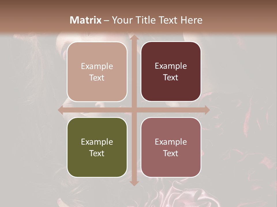 Wind Model Petals PowerPoint Template