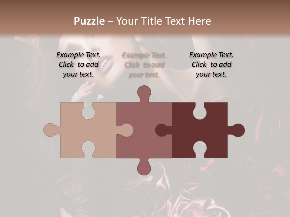 Wind Model Petals PowerPoint Template