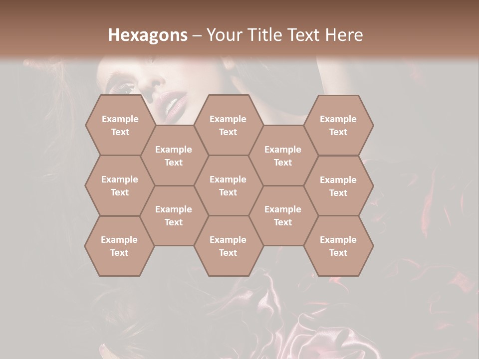 Wind Model Petals PowerPoint Template